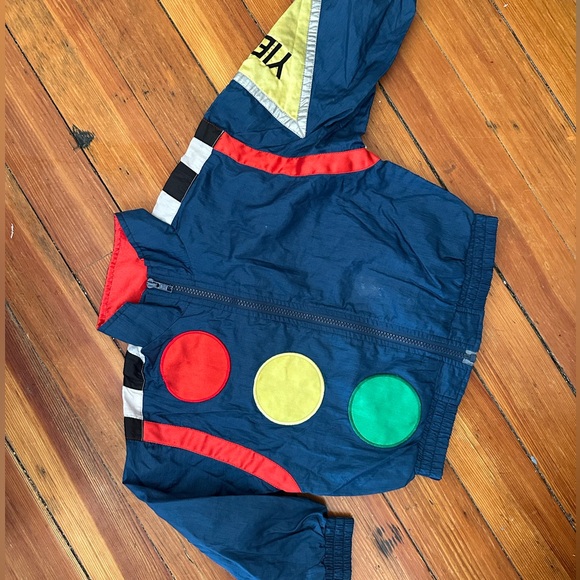 Retro Windbreaker Set - 90’s Traffic Motif - 3T - Picture 2 of 3
